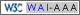 Level Triple-A conformance icon, W3C-WAI Web Content Accessibility Guidelines 1.0